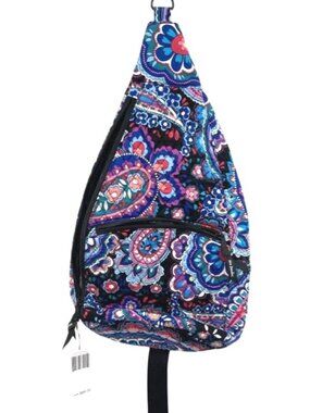 Vera Bradley Essential Sling Backpack Haymarket Paisley